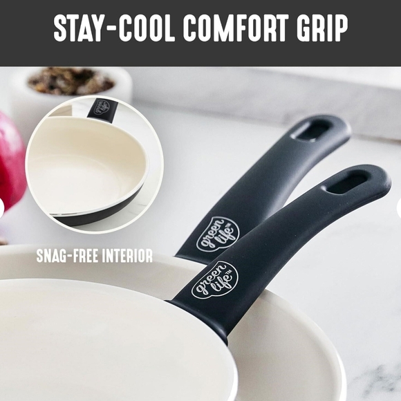 GREENLIFE COOKWARE BLACK n. CREAM - Picture 6 of 6